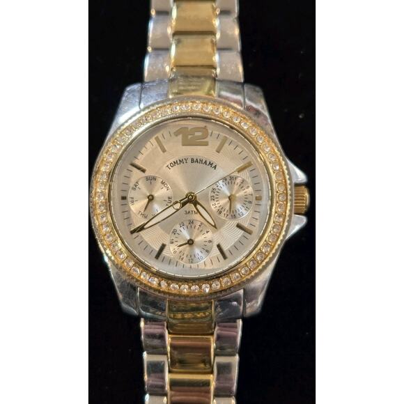 Tommy Bahama TB4047 Riviera Silver Dial Two Tone Stainless Women\'s Watch main image 4
